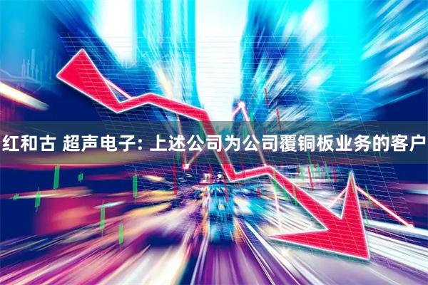 红和古 超声电子: 上述公司为公司覆铜板业务的客户