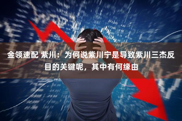 金领速配 紫川：为何说紫川宁是导致紫川三杰反目的关键呢，其中有何缘由