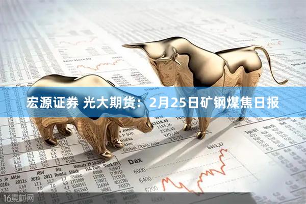 宏源证券 光大期货：2月25日矿钢煤焦日报
