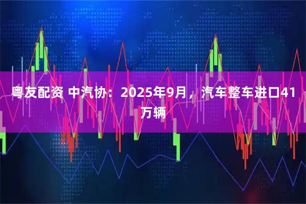 粤友配资 中汽协：2025年9月，汽车整车进口41万辆