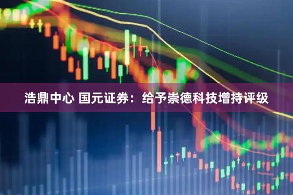 浩鼎中心 国元证券：给予崇德科技增持评级